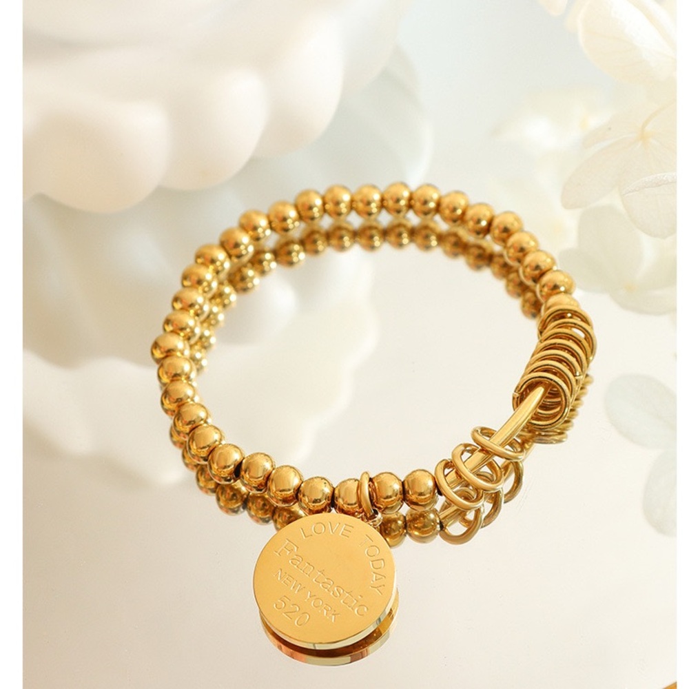 Golden Coin Bracelet